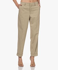 Closed Auckley Cotton-Lyocell Blend Chino - Grey Marble