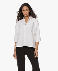 by-bar Norel Cotton Oversized Blouse - Off-white