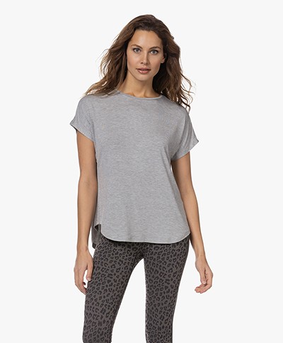 Deblon Sports Eline Viscose Jersey T-shirt - Grey Marl