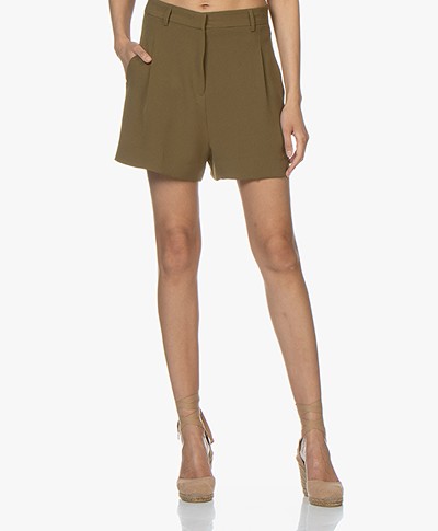 BY-BAR Lexi Crepe Shorts - Earth