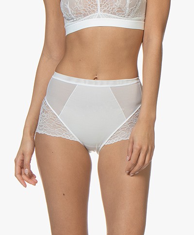SPANX® Spotlight on Lace Brief - Clean White