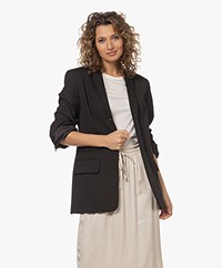 By Malene Birger Porter Getailleerde Blazer - Zwart