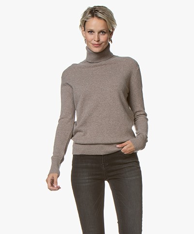 Filippa K Cashmere Roller Neck Sweater - Taupe