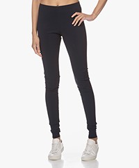 studio .ruig Loulou Heavy Tech Jersey Legging - Donkerblauw