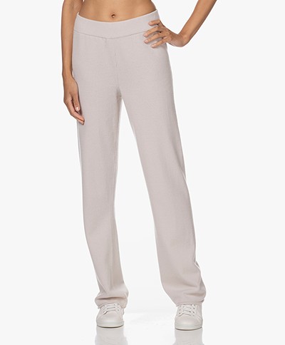 Woman by Earn Aiden Knitted Loose-fit Pants - Off-white