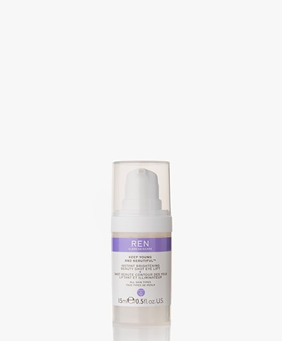 REN Clean Skincare Instant Brightening Beauty Shot Eye Lift - Keep Young and Beautiful 