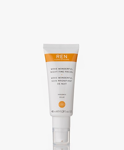 REN Clean Skincare Wake Wonderful Night - Time Facial