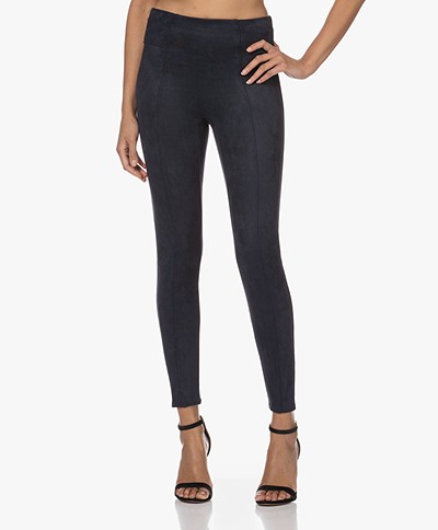 SPANX® Faux Suede Legging - Classic Navy