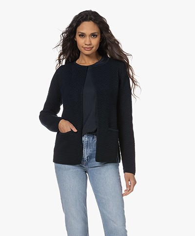 Sibin/Linnebjerg Lulu Kort Vest - Navy