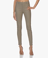 Drykorn Winch Skinny Coated Pants - Taupe