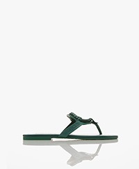 See by Chloé Hana Leather Sandals - Medium Green