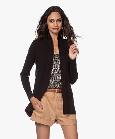 LaSalle Open Cardigan from Soy Beans - Black