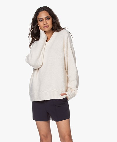 Filippa K Beatrice Oversized Sweater - Off-white