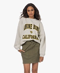 ANINE BING Jaci AB California Sweatshirt - Grijs Mêlee