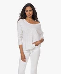 American Vintage Sonoma Boatneck Longsleeve - White