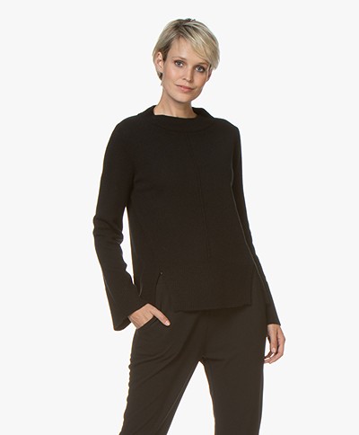 Josephine & Co Graham Wool Blend Sweater - Black