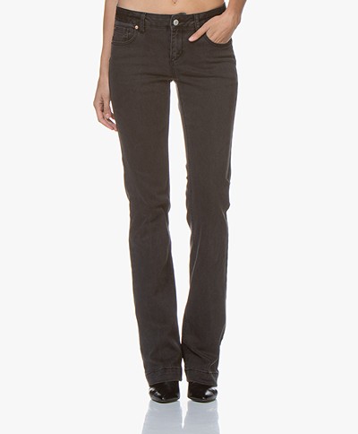 MKT Studio The Janis Power Flared Jeans - Garbage Wash