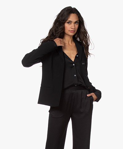 Filippa K Maylene Sustainable Tailored Blazer - Black