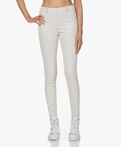 Drykorn Winch Skinny Coated Pants - Off-white
