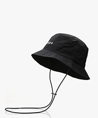 Róhe Water-repellent Bucket Hat - Black 