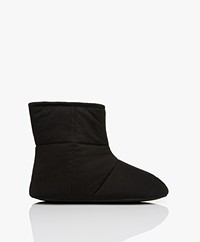 Skin High-rise Quilted Bootie - Black