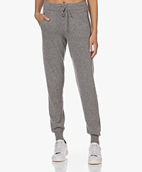 Resort Finest Knitted Wool-Cashmere Blend Jogging Pants - Grey
