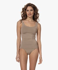 HANRO Touch Feeling Tank Top - Deep Taupe
