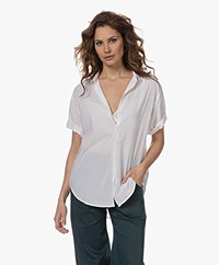 XÍRENA Channing  Cotton Shirt - White