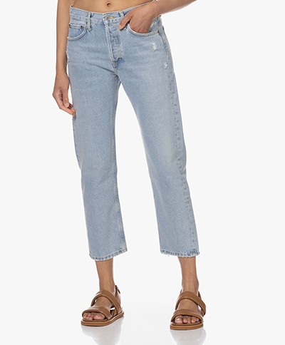AGOLDE Parker Low-Rise Cropped Jeans - Swapmeet