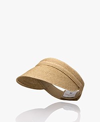 Resort Finest Papierstro Zonneklep - Warm Zand