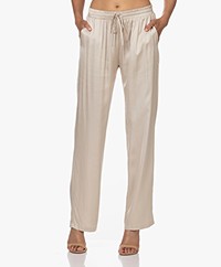 Resort Finest Satijnen Pull-on Broek - Champagne