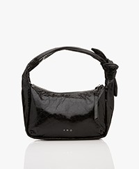 IRO Noue Lambskin Leather Shoulder Bag - Black