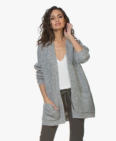 mohair cardigan