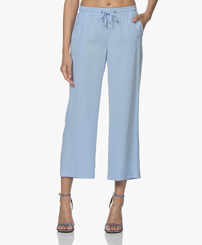 Josephine & Co Cengiz Cropped Tencel Pants - Light Blue