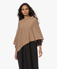 Sibin/Linnebjerg Paris Merino Poncho - Camel