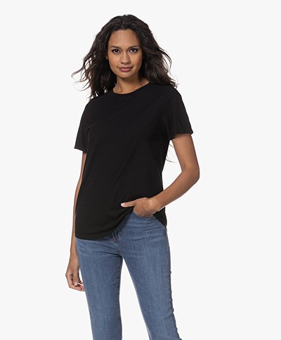 Neeve The Michelle Organic Cotton T-shirt - Essential Black