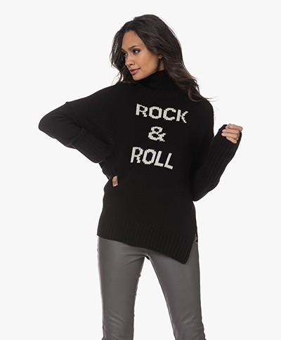 Zadig & Voltaire Alma Rock Merino Sweater - Black