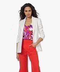 Drykorn Atlin Ponte Jersey Blazer - Off-white