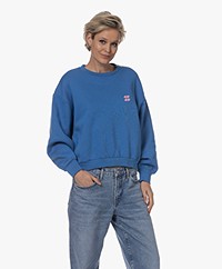by-bar Bibi Short Logo Sweater - Queens Blue