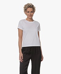FRAME Fitted Crew T-shirt - Wit