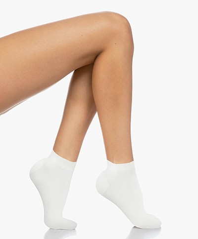 FALKE Fine Softness Sneaker Socks - White