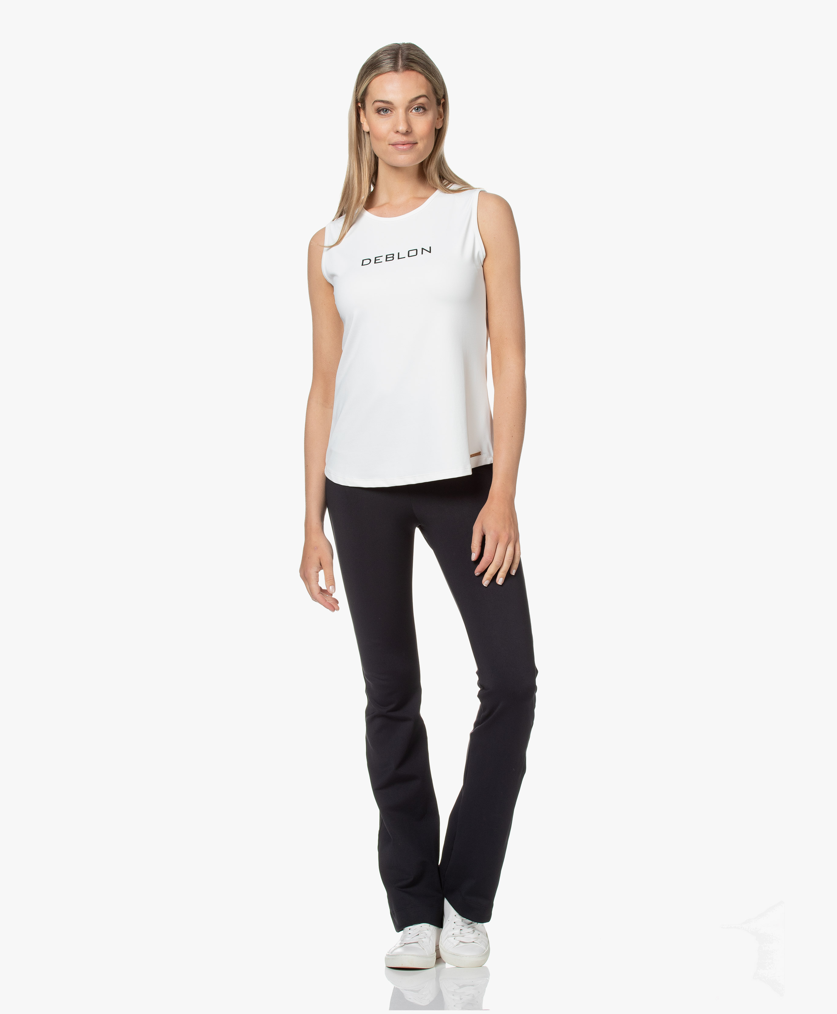 Deblon Sports Celine Flared Leggings - Black - d4366