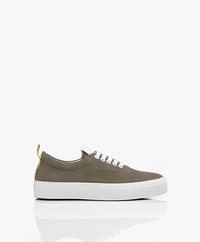 Closed Chilli Suede Low Sneakers - Vintage Green
