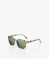 IZIPIZI Sun Nautic Polarized Sunglasses - Blue Tortoise/Green Lenses