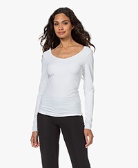 JapanTKY Tiyo Reversible Jersey Longsleeve - Wit