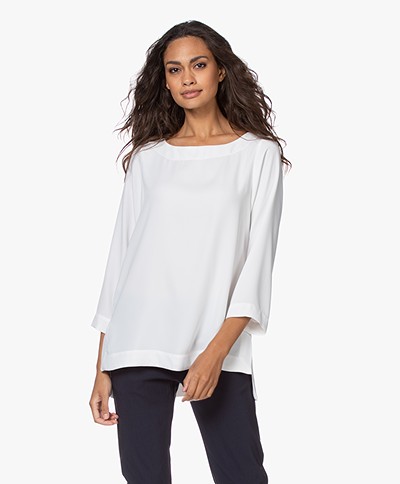 Woman by Earn Liva Boothals Blouse - Off-white