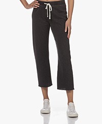 James Perse Vin Cutoff French Terry Sweatpants - Carbon