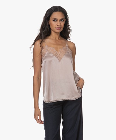 IRO Berwyn Silk Camisole - Old Pink