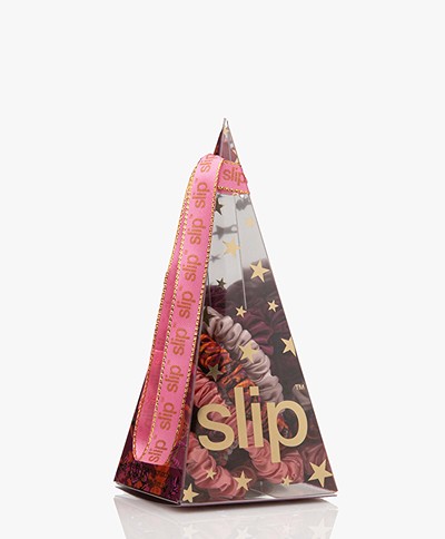 slip™ 4-pack Skinnies Silk Scrunchies - Moonflower Nights