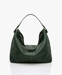Jerome Dreyfuss Paul Hobo Lamsleren Schoudertas - Bouteille